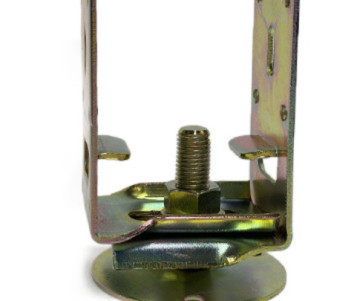 Опора для деревянного бруса регулируемая 80-120 мм, с пяткой, 19006